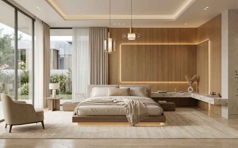 Modern Minimalist Bedroom Interior Design